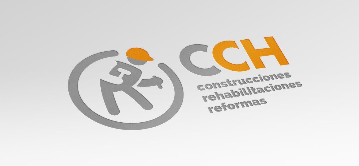 Logotipo CCH. Construcciones Charco