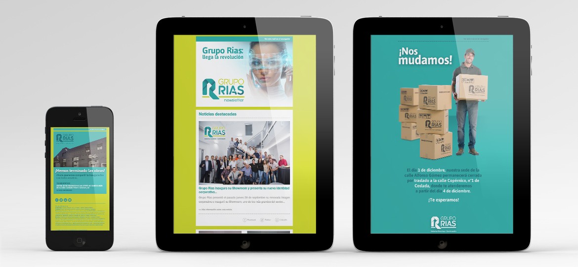 Newsletters Grupo RIAS