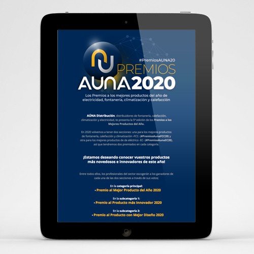 Newsletter Premios AUNA